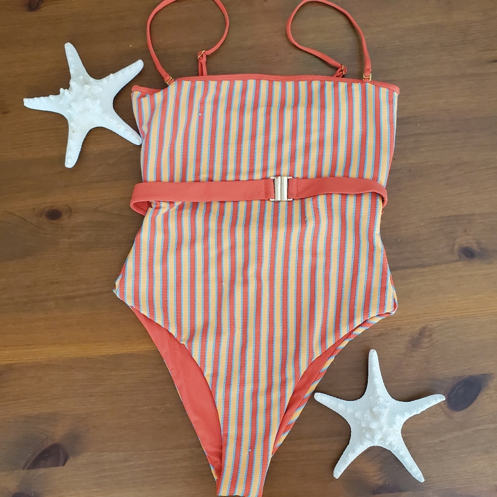 L*Space Lay It On The Line Lockhart One Piece Swim